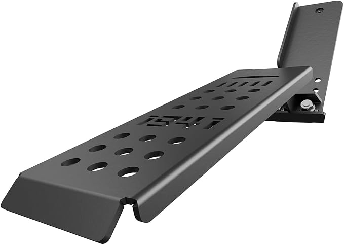 Dead Pedal Left Side Driver Side Adjustable Foot Rest Kick Panel Compatible with 2018 2019 2020 2021 2022 2023 2024 2025 2026 Jeep Wrangler JL JLU & Gladiator JT (NOT Fits 4XE Model) Black