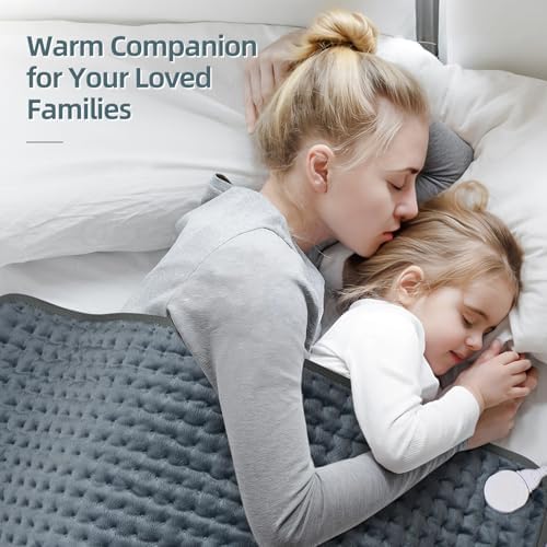 17"x33" Heating Pad for Back Pain Relief, XXXL Electric Heat Pads for Women