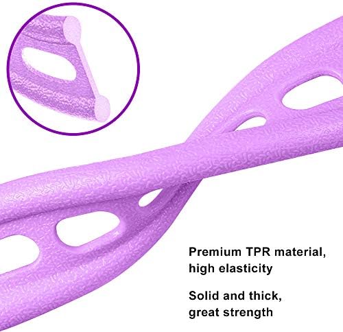Pedal Resistance Bands with Handles Exercise Bands Multifunction Tension Rope Fitness for Working Out Arm Abs Legs Stretch Bands