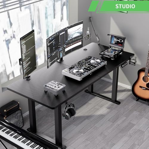 X-Win 71" Electric Standing Desk, 4-Leg Height Adjustable Gaming Desk
