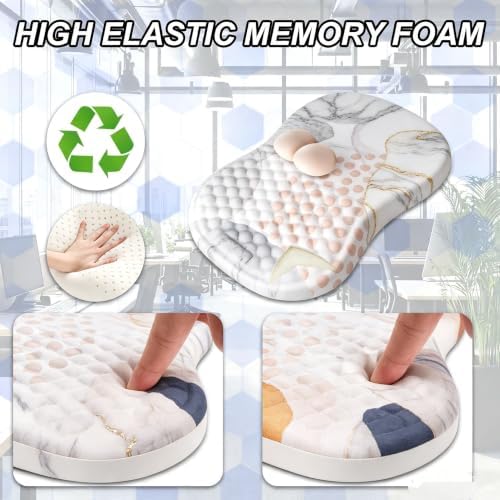 Ergonomic Mouse Pad Wrist Support and Keyboard Wrist Rest