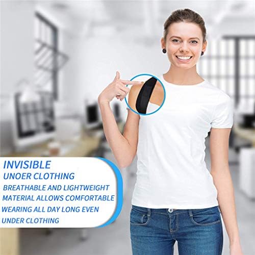 Back Posture Corrector for Men and Women, Adjustable Back Brace Strap, Comfortable Clavicle Support Device Posture Correction Belt, for Improve Humpback, Neck, Shoulder, Upper Back Pain Relief (XL)