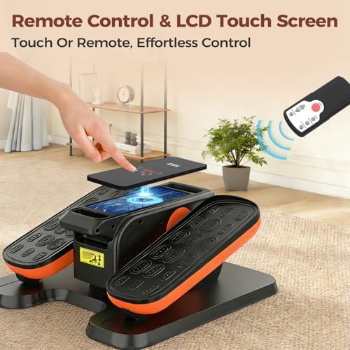 ESL Under Desk Elliptical, Electric Elliptical Leg Exerciser for Seniors