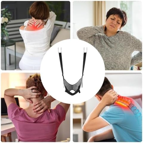 Neck Stretcher Hammock Soft Gentle Ergonomic Workout Device Chin Support