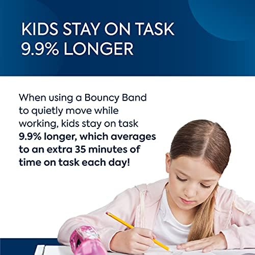 Bouncyband Original Bouncy Bands for Chairs, Blue, 1 Count – Chair Bands