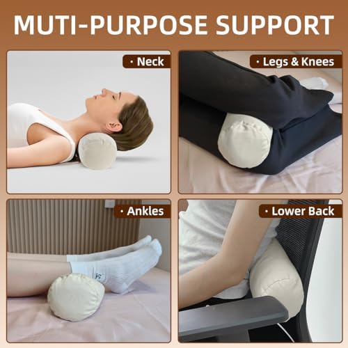 Adjustable Buckwheat Neck Pillow - Cervical Roll to Relieve Tension