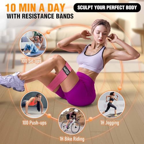 Fabric Resistance Bands for Working Out