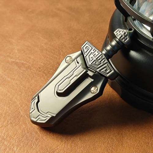 SKEDC Sword Fidget Slider, EDC Fidget Sword Fidget Toys for Adults, Stress Relief Toy Executive Desk Toy for Keep Focus & Anxiety Relief, Best Gadgets for Men (Black)