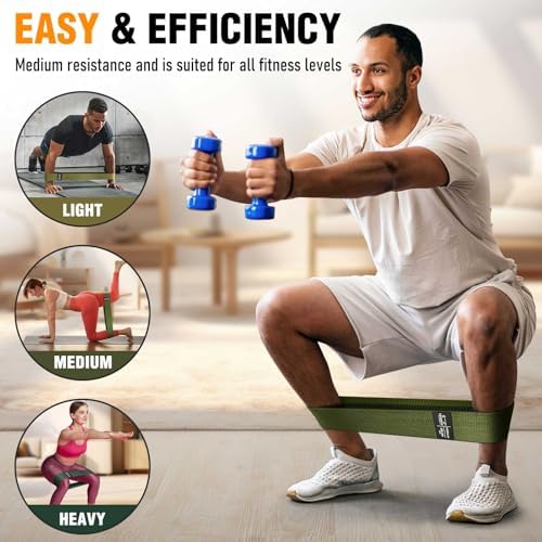 Fabric Resistance Bands for Working Out
