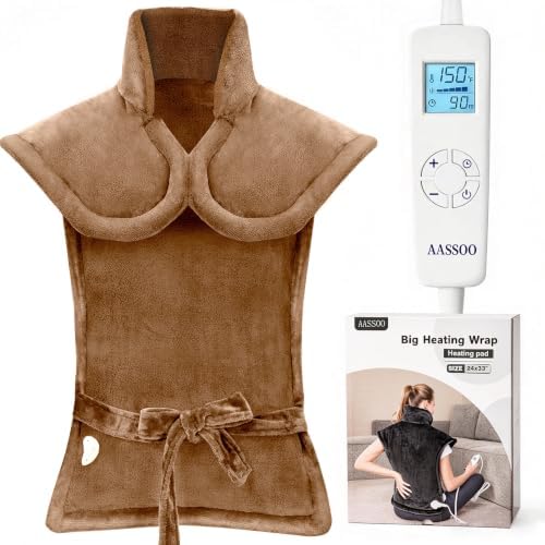 Ultra Hot Graphene Heating Pad for Neck Shoulders and Back