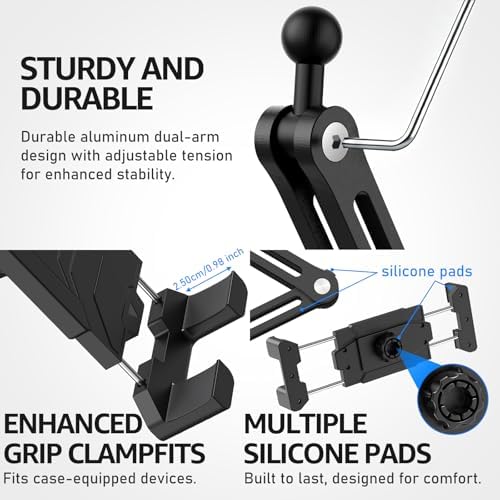 Urmust Tablet Wall Mount Holder for iPad, 4.7-15.6"