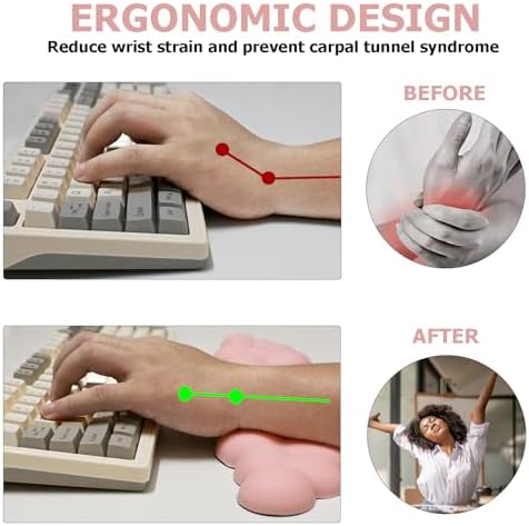 Ergonomic Keyboard Wrist Rest, Cloud Wrist Rest for Computer Keyboard