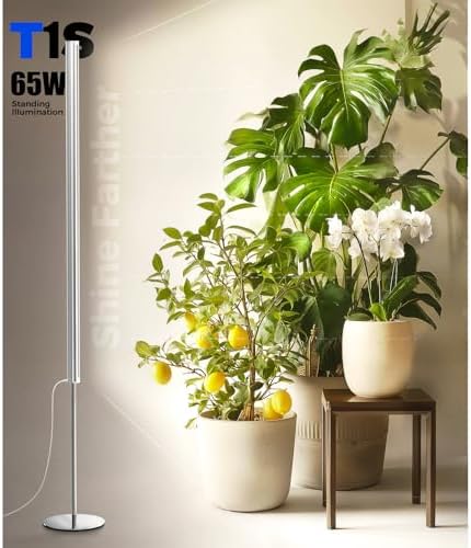 Barrina T1S Vertical Grow Light, 65W Full Spectrum, 5FT-5.6FT Height
