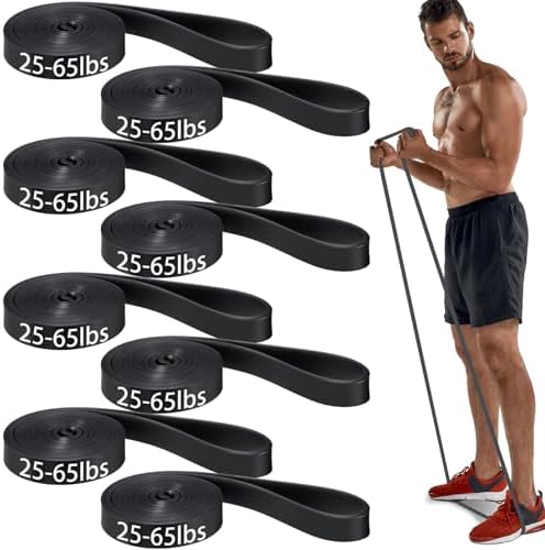 Foilswirl 8 Pcs Resistance Bands for Working Out
