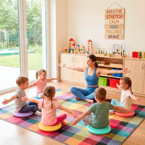 Amylove Wiggle Seat Inflated Wobble Cushion for Sensory Kid