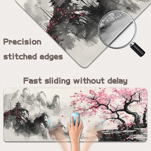 Gaming Mouse Pad, Large Mouse Pads for Desk, Mousepad Desk Matt for Desktop