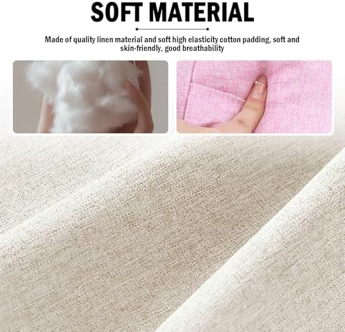 Cute Bow Car Headrest Pillow,Comfortable & Skin-Friendly Car Neck Pillow