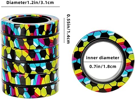 Magnetic Rings Fidget Toy Set, Idea ADHD Fidget Toys, Adult Fidget Magnets Spinner Rings for Anxiety Relief Therapy, Fidget Pack Great Gift for Adults Teens Kids Easter Basket Stuffers (3PCS)