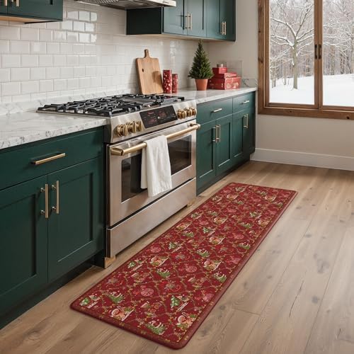 GENIMO Anti Fatigue Kitchen Runner Mats for Floor, Cushioned Standing Mats