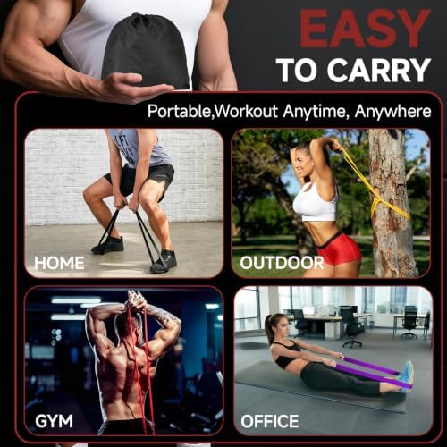 Pull Up Assistance Bands, Heavy Duty Exercise Bands for Working Out