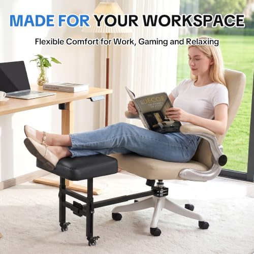 BALAPET Office Chair Footrest Attachment, Adjustable Height & Distance