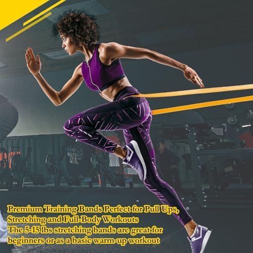 Foilswirl 8 Pcs Resistance Bands for Working Out
