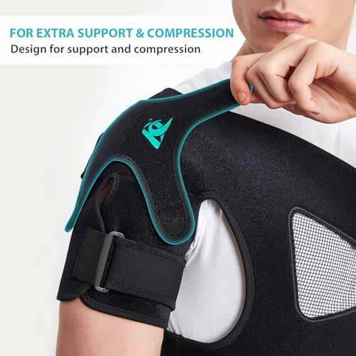 Shoulder Brace for Rotator Cuff, AC Joint Relief (Left Shoulder, X-Large)