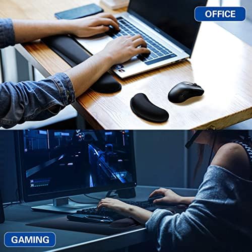 Keyboard Wrist Rest, Canjoy Ergonomic Wrist Rest Cushion Support Pad