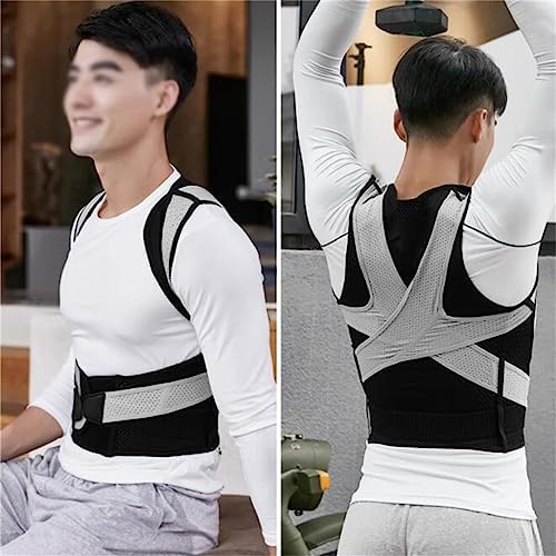 Shoulder Spinal Scoliosis Orthotic Male Adult U + Correction With Back(XX-Large)