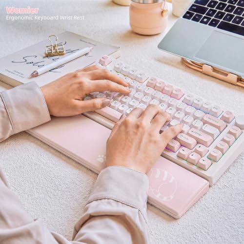 Womier Keyboard Wrist Rest for 65% 75% Mechanical Keyboards Wrist Rest