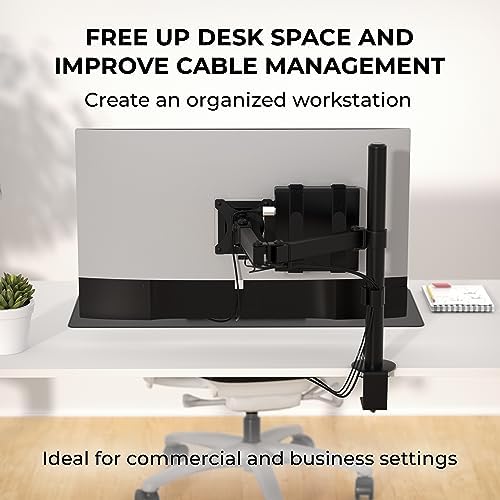 HumanCentric Universal Small Device Mount for VESA Arms, Adjustable Strap