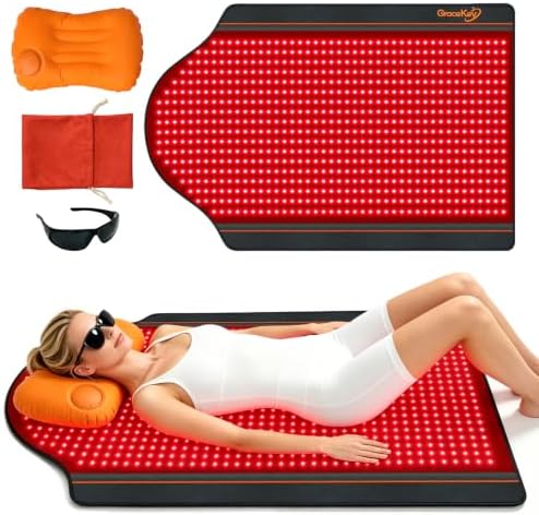 Gracekey FSA Eligible HSA 47.3"x33.9" Red Light Therapy Mat