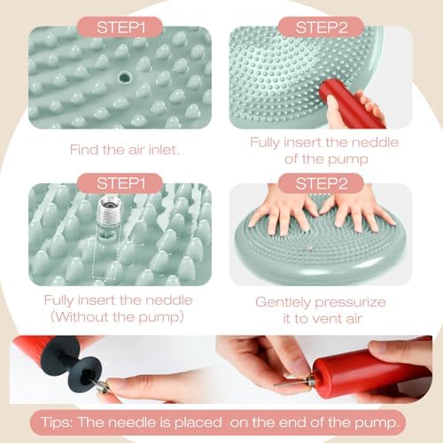 Amylove Wiggle Seat Inflated Wobble Cushion for Sensory Kid
