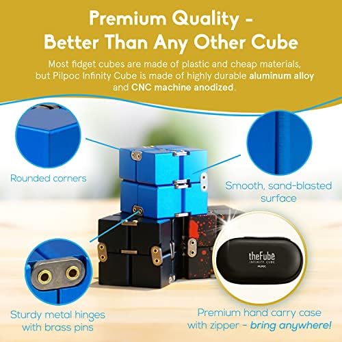 PILPOC theFube Infinity Cube Infinite Magic Cube Relieve Stress and Anxiety