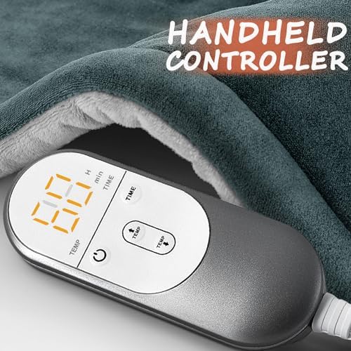 Heating Pad for Neck Shoulder, 3X Deeper Pain Relief, Women Men Gifts