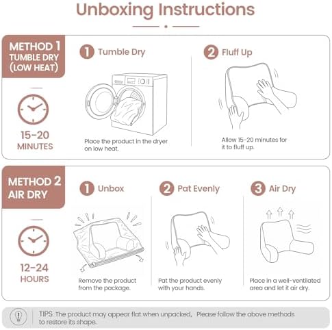 Reading Pillow for Bed Sitting Up, Adults and Teens Backrest with Arms, Velvet Back Support Pillow for Sitting on Sofa, Couch with Washable Cover- Standard, Purple