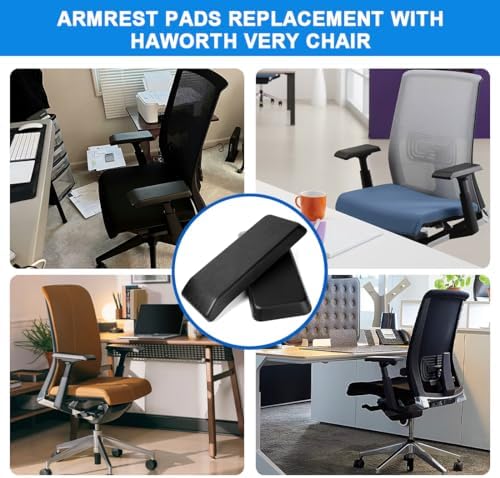 Arm Pads Replacement for Haworth Very Office Chair