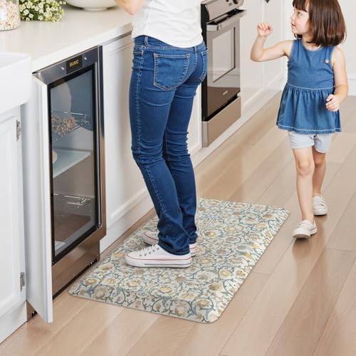 KIMODE Kitchen Mats for Floor Anti-Fatigue Cushioned Comfort Standing Mat