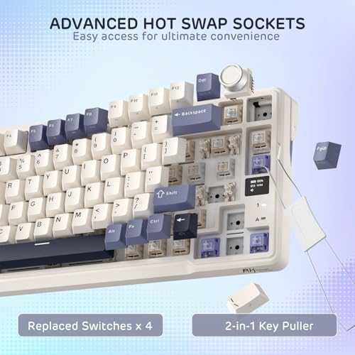 RK ROYAL KLUDGE L98 Wireless Mechanical Keyboard w/Southpaw Numpad