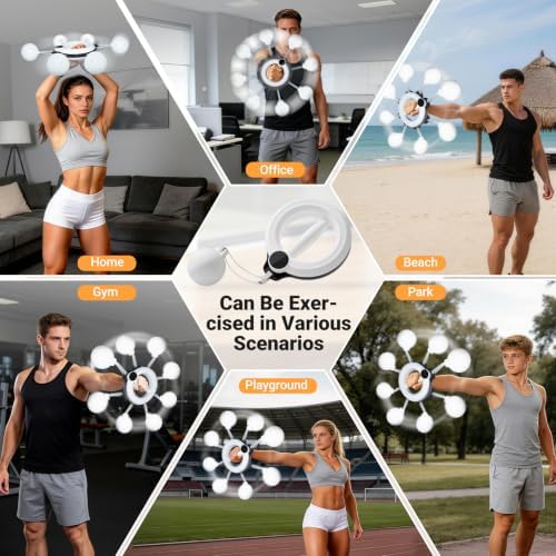 Infinity Hoop for Arm Trainer 360° Hand-Crank Forearm Trainer