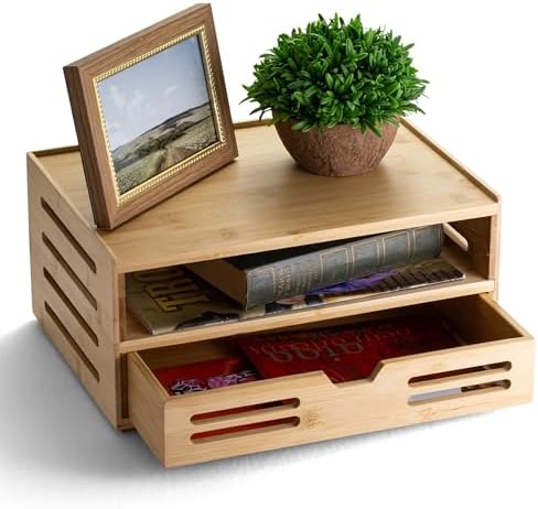 Achieva Bamboo Organizer with Drawer (71005)