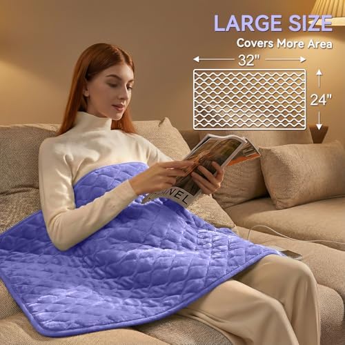 Focbeo King Size Heating Pad for Back 32"x24" Extra Large Heat Pad
