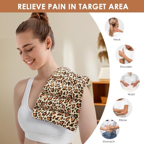 Microwave Heat Pad for Pain Relief, 8 x 16 Warm Compress Wrap