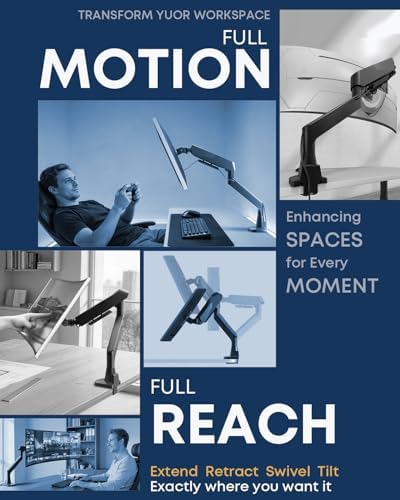 Ultrawide Monitor Arm fits 17-49 Inch Heavy Duty Flat/Curved Monitor