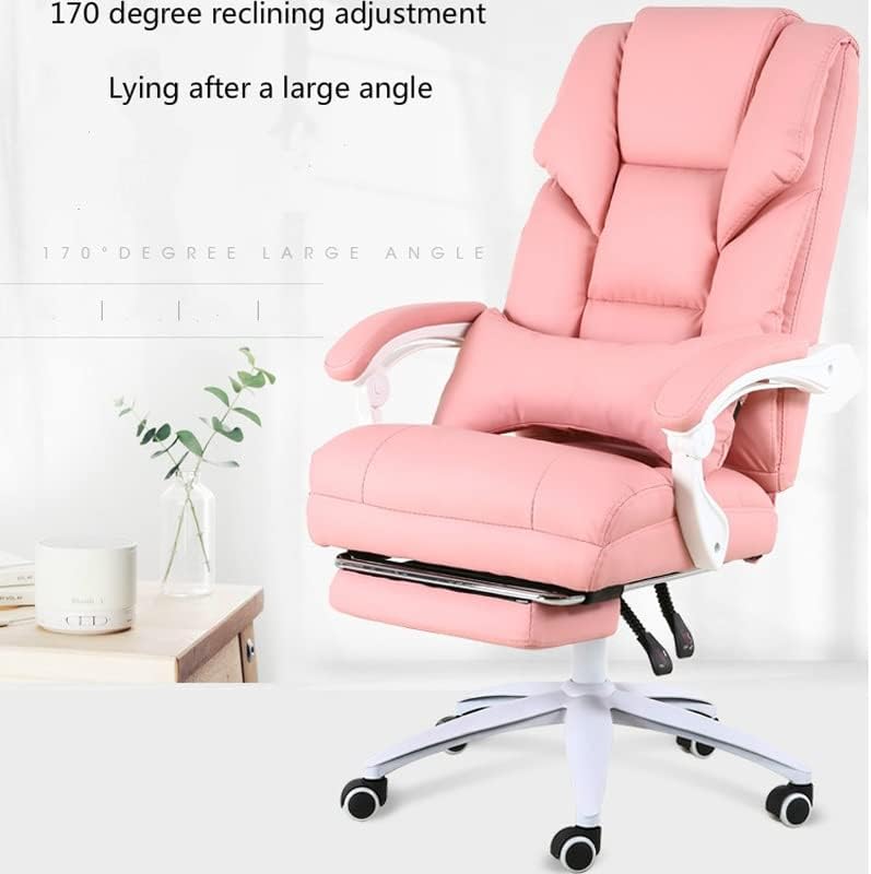 Office Computer Chair Comfortable Gaming Home Reclining Boss Swivel Lifting Silla Gamer Nylon Feet