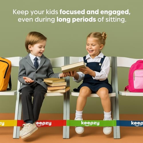 Chair Bands for Kids with Fidgety Feet, Desk Bands for Classroom