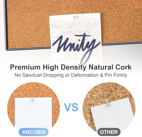 ARCOBIS Cork Board White Board Combo