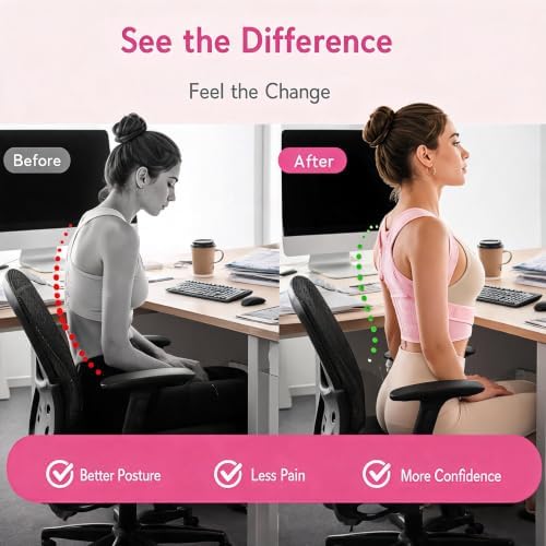 Posture Corrector for Women Upper Back Brace Under Clothes