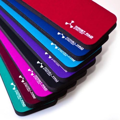 Fat Wrist Pad 17 is a 4 X 17 X 0.75 Inch Wrist Rest for Standard Keyboards and Full Length Mechanical Keyboards (Pink)