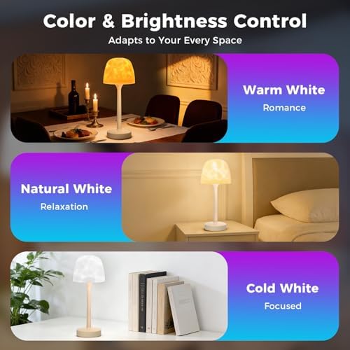 2-Pack Waterproof Shower Lamp Rechargeable LED Ocean Projector
